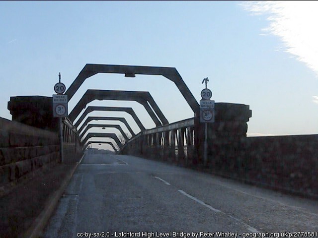 Latchford high Level Bridge geograph 2778581 by Peter Whatley