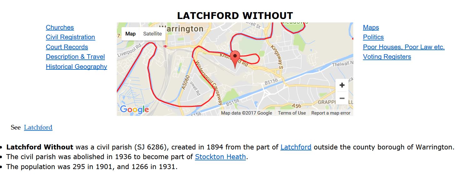 Latchford without streetmapentry Capture