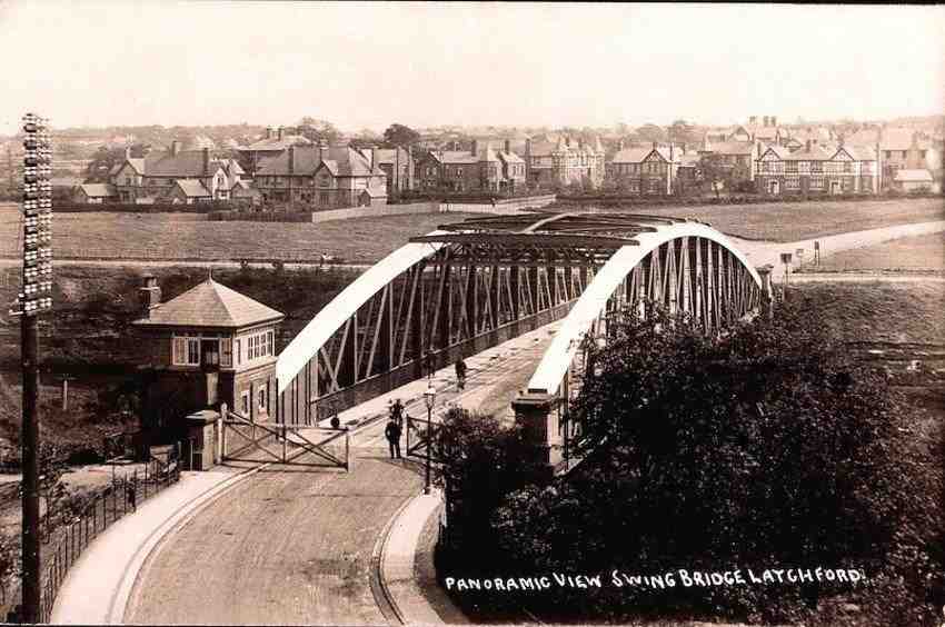 ex B Worrall View from Railway Bridge c1900