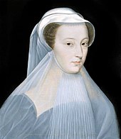 Mary Queen of Scots in deuil blanc 1559