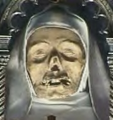 Catherine Head in Siena cathedral head0