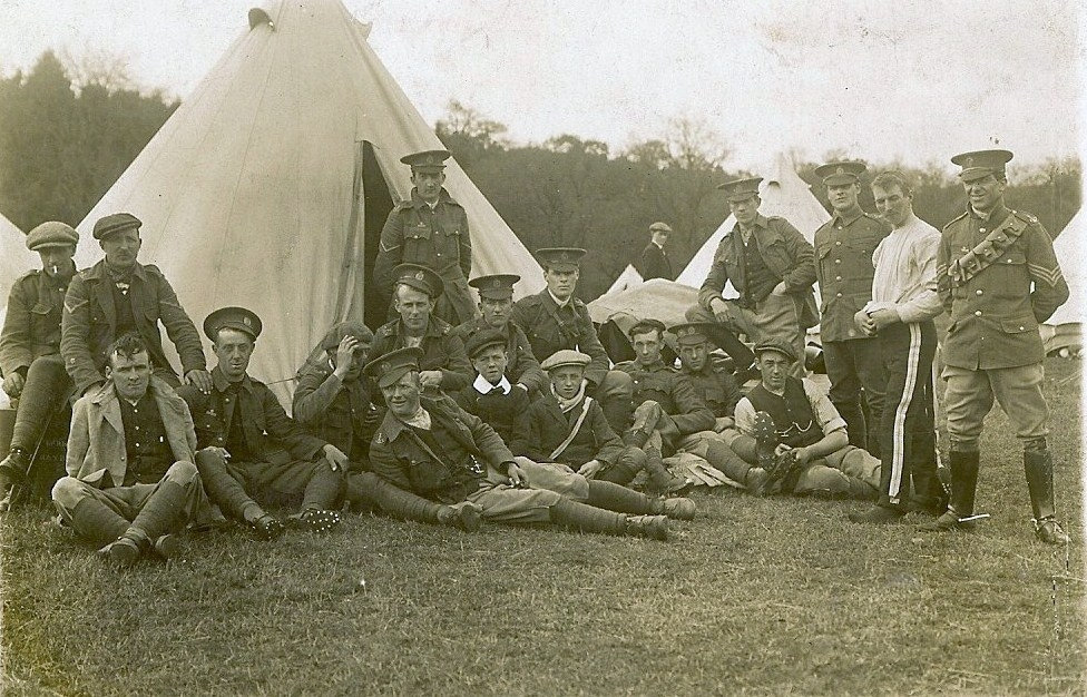 Typical camp 1913 some in uniform some in work clothes 5th Border Regiment 24585589356 91b9431626 b