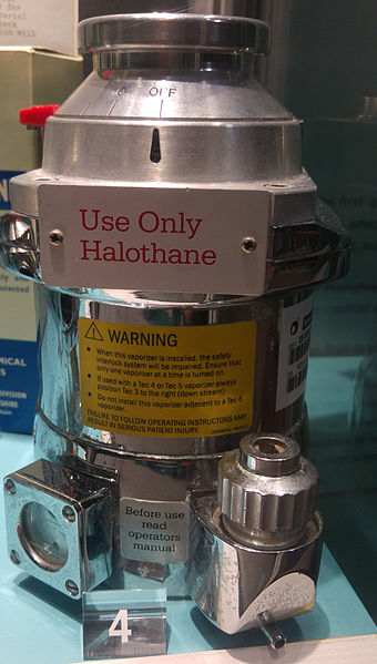 340px Halothane container