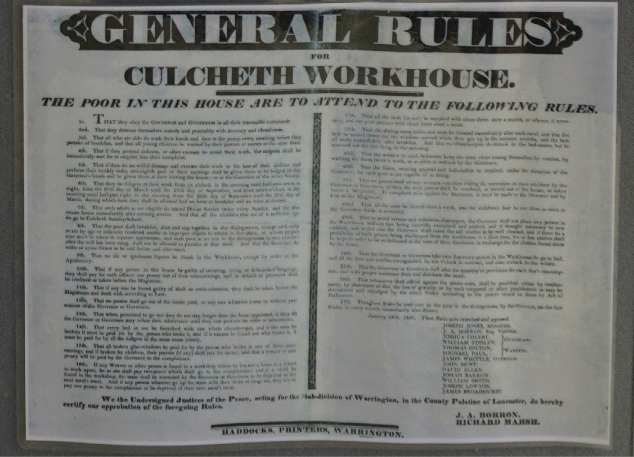 101 1 workhouse rules 